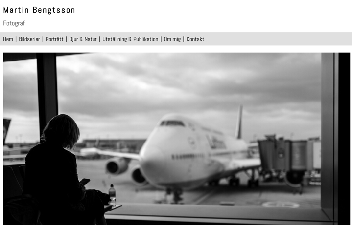 Martin Bengtsson, Fotograf